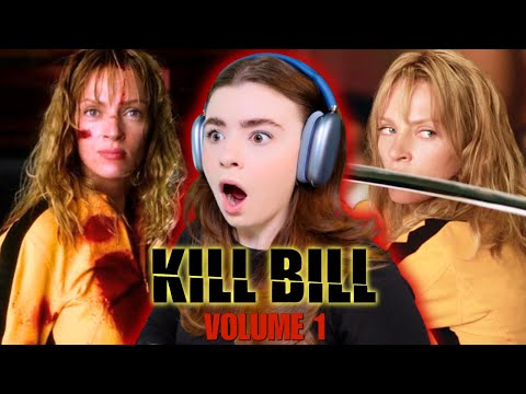 first time watching KILL BILL: VOL 1! 🗡️ movie reaction!