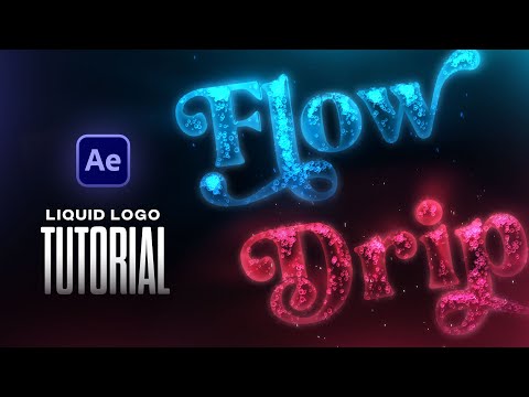 How To Make Liquid Logo Animations (After Effects Tutorial)