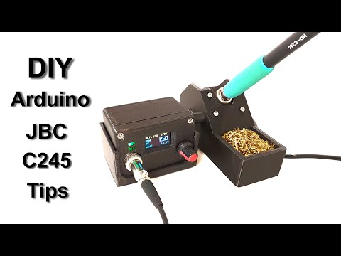 How To Make Arduino Soldering Station  (Cheap JBC C245)