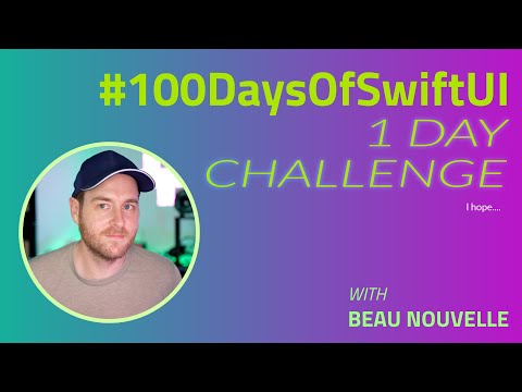 #100daysofswiftui One Day Challenge