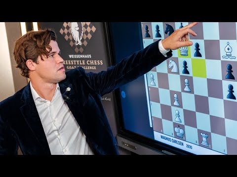 Magnus Carlsen Analyzes How He Became CHAMPION in Freestyle Chess GOAT Challenge 2024