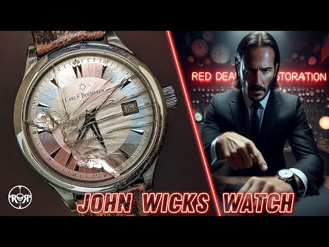 Restoration of John Wicks Watch - C. F. Bucherer Manero Autodate Repair | ASMR