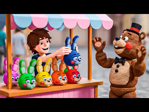 Oh no, Freddy! Poor Bonnie is broken and needs a new face! 😱🐰 | FNAF UNIVER'S