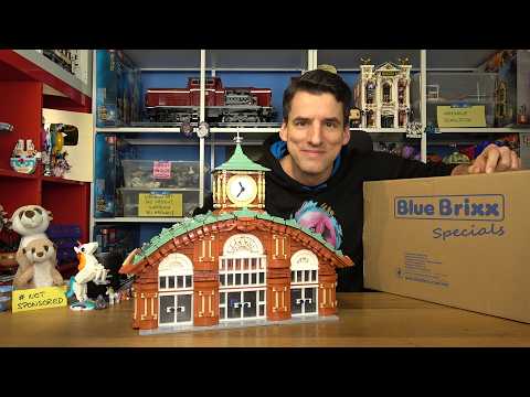 Ein neuer Wahninn - Studgart aus 5500 Teilen! BlueBrixx® 108421 Hauptbahnhof: Haupthalle