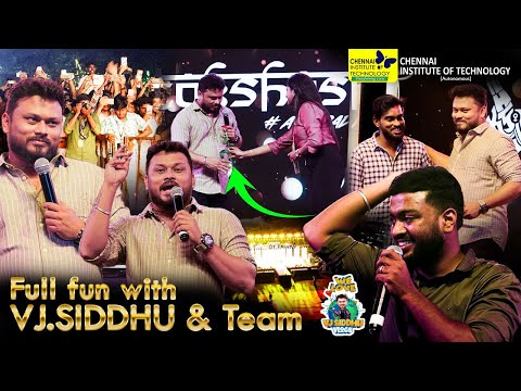 Full fun with @VjSiddhuVlog  team | TAKSHASHILA 2024 | CIT CHENNAI #takshashila24 #vjsiddhuvlogs