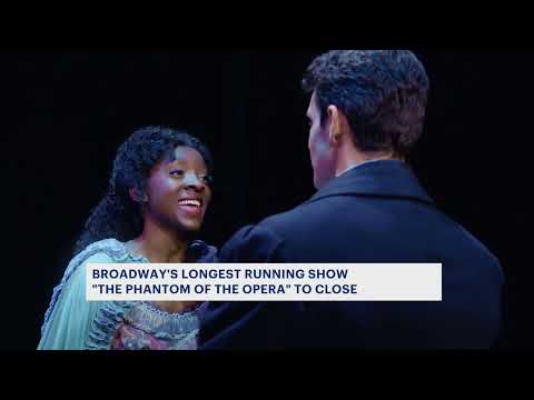 'The Phantom of the Opera,' Broadway's longest-running show, to close next year