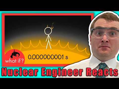 Is XKCD Wrong? Could you REALLY Survive a Nanosecond on the Sun? - Nuclear Engineer Reacts