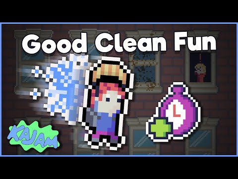 Making Window Washing Fun - Kajam (Game Jam Devlog)