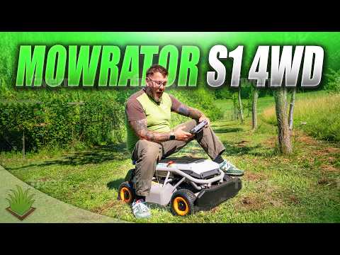 Mowrator S1 4WD | Test Review | Remote-controlled sickle mower