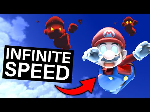 Can You Outrun a Cosmic Clone in Super Mario Galaxy 2 if Mario has Infinite Speed?