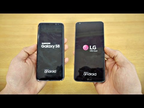 Samsung Galaxy S8 vs LG G6 - Speed Test! (4K)