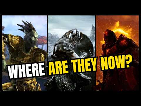 Where are the Elder Scrolls Protagonists?