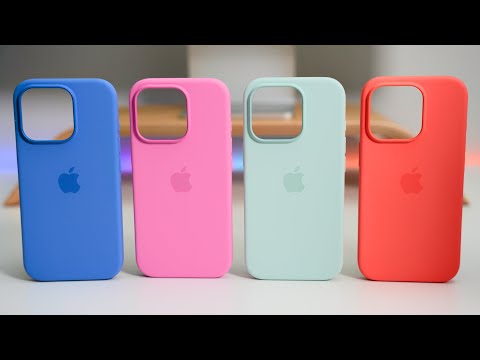 iPhone 16 and 16 Pro Official Cases - New Colors (Spring 2025)