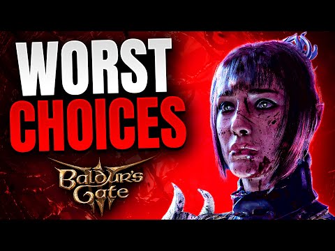10 Most CURSED DECISIONS in Baldur's Gate 3 (Act 1 & 2)