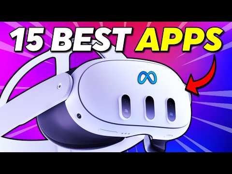 15 Best Meta Quest 3 Apps That you NEED! [Non Games]