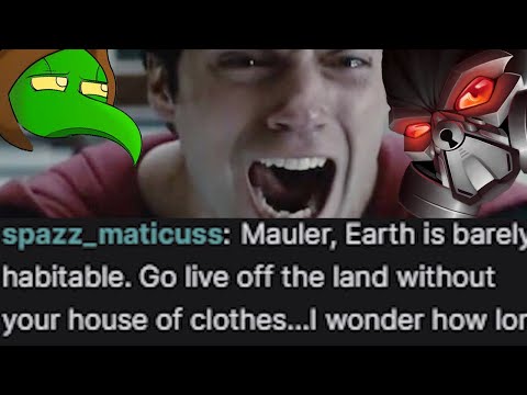 Mauler and Fringy Roast a Man of Steel Fan for 35 minutes