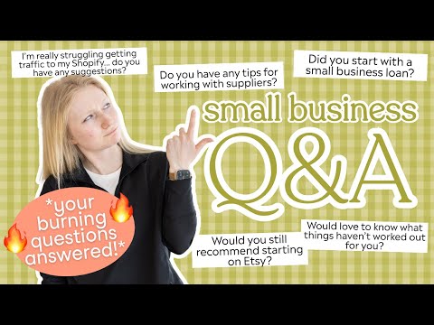 YOUR Small Business Questions Answered! I pulled your ??s from the comments and answered honestly