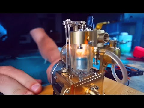 I 3D Printed a Transparent Combustion Engine in Resin