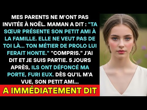 Mes Parents M'ont Exclue De Noël, Jusqu'à Ce Qu'ils Découvrent Que Je Contrôle Son Héritage De 15m€.