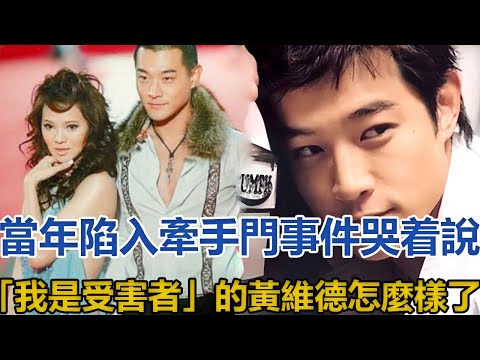 當年陷入牽手門事件，哭着說「我是受害者」的黃維德，怎麼樣了#黃維德#秦昊#伊能靜#張國立