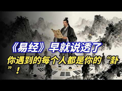 《易经》早就说透了!你遇到的“所有人”,都是你命运中的“一卦”! #易经 #缘分 #命运 #卦象