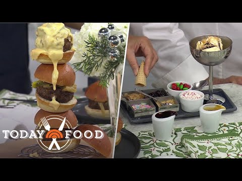 Slider Stack and Ice Cream Sundae: Get Sam Hazen’s Recipes!