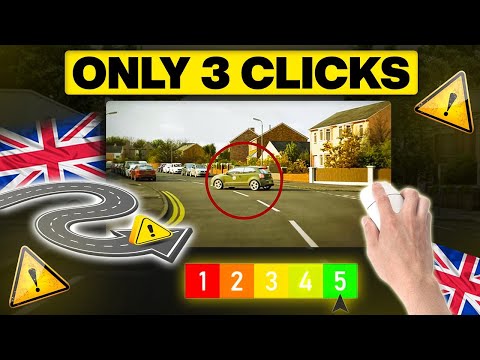 Where to Click on your Hazard Perceptions Test 2025? 3 Clicks Method Hazard Perception?