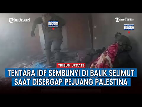 Detik-detik Tentara Israel Disergap Pejuang Palestina di Gaza