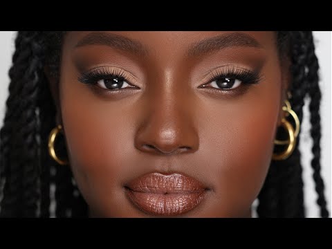 MATTE EYES AND GLOWY SKIN TUTORIAL | Hindash