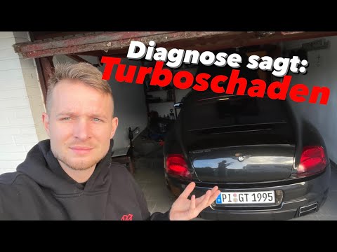 Bentley auf Wagenheber auseinander gebaut (Lost)