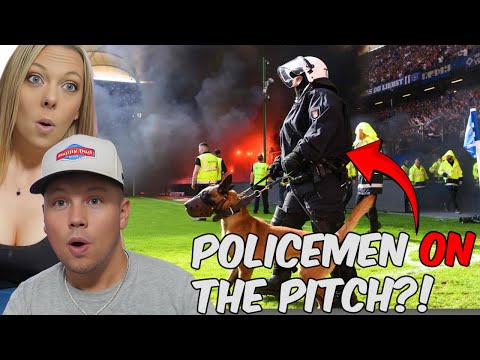 American Couple Can’t Believe German Football Fans Are THIS WILD!