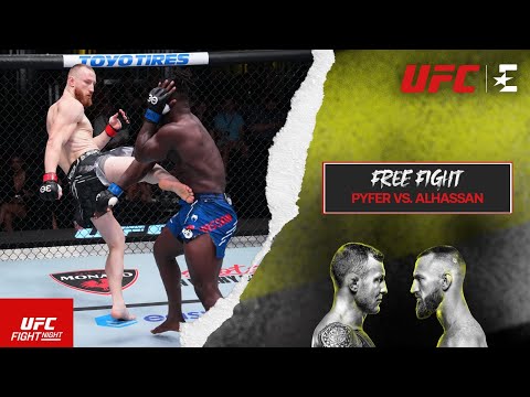 UFC VEGAS 86 | JOE PYFER vs. ABDUL RAZAK ALHASSAN | UFC Free Fight