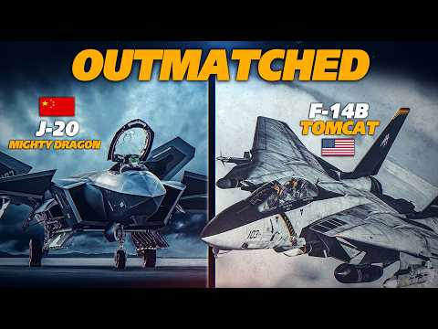 Supremely Outmatched | J-20 Mighty Dragon Vs F-14B Tomcat | Digital Combat Simulator | DCS |