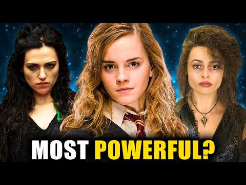 10 Most POWERFUL Witches in Harry Potter History - Harry Potter Theory