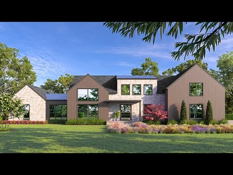5,581 sqft Modern Luxury Home Built Around One Clever Idea