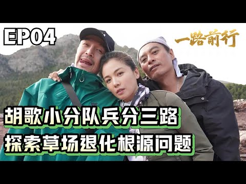 胡歌小分队兵分三路，探索草场退化的根源问题！刘涛被民族文化表演感动【#一路前行】#胡歌 #刘涛 #陈龙 FULL
