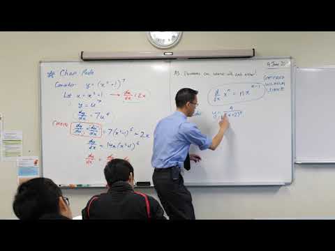 Leibniz's Derivative Notation (3 of 3: Introducing the chain rule)