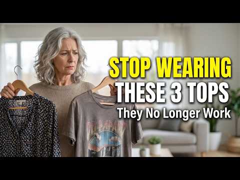 These 3 Tops No LONGER WORK for Women Over 60 (Avoid Them NOW!)