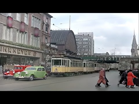 Berlin 1930s in Color, A Rare Glimpse Before WWII [60FPS, Remastered] w/ Sound Design Added
