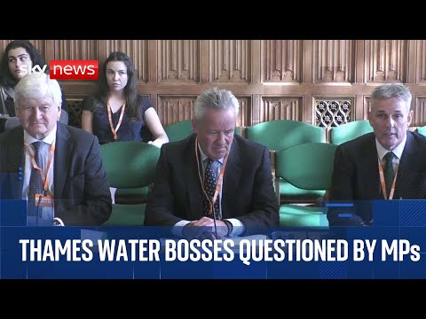Thames Water bosses face MPs