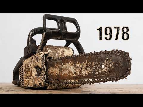 2-Stroke Engine Chainsaw Restoration | STIHL 010AV