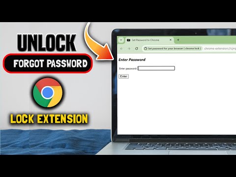 How to unlock forgotten chrome lock extension password 2025 | How to Remove chrome Lock from Chrome