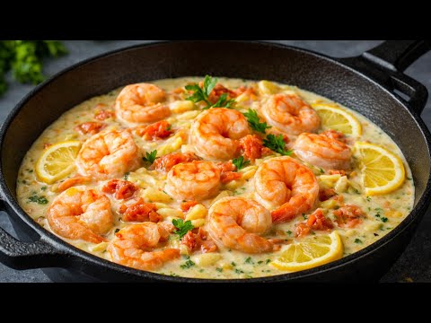 Festive Christmas Shrimp 🎄 Creamy & Elegant | Easy Holiday Recipe!