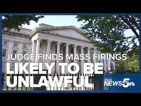 Judge finds mass firings of federal probationary workers to likely be unlawful