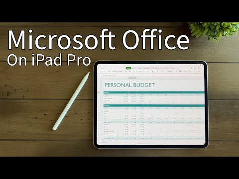 The BEST Tips for using Microsoft Office on M4 iPad Pro in 2025!!