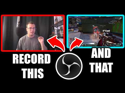 How to Record Webcam and Gameplay Separately in OBS Studio