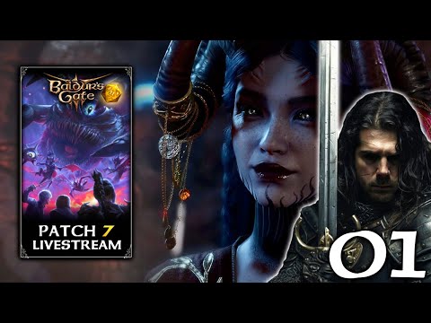 Baldur's Gate 3 Patch 7 w/ MODS (Mystic Class Dark Urge Honour Mode) Pt. 1