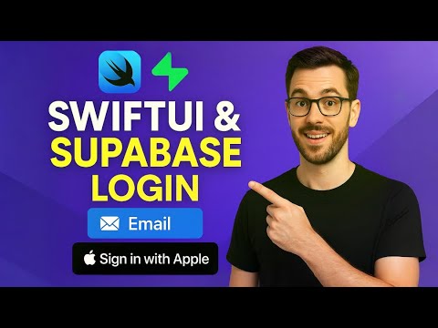 SwiftUI & Supabase in Action: Simplify Login with Email & Sign in with AppleβNo Stress, Just Code!