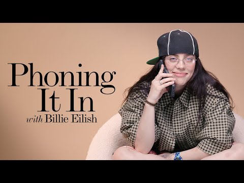 Billie Eilish Prank Calls Margot Robbie, Tyler, The Creator & Dakota Johnson | Phoning It In | ELLE