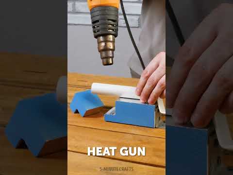 A useful DIY PVC pipe handle ♻️ recycled renovation waste